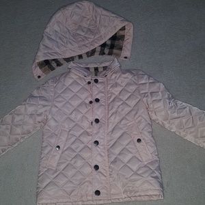 Burberry 3t toddler quilted jacket